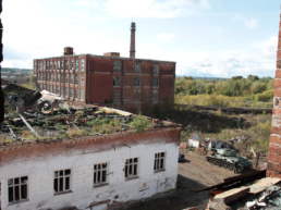 Руины бывшей фабрики «Красный Текстильщик»